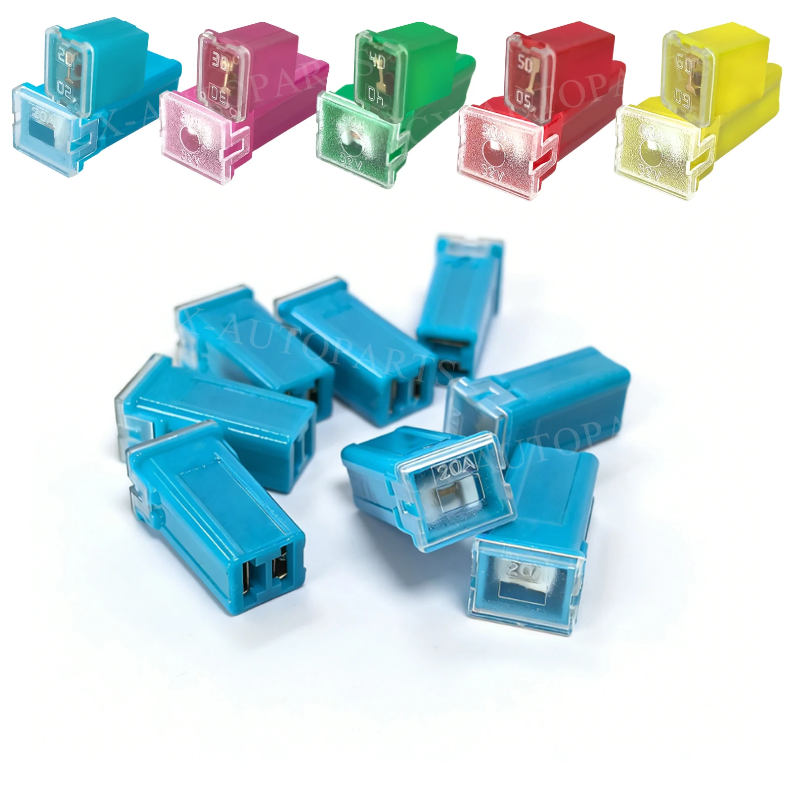 8PCS 20A 30A 40A 50…