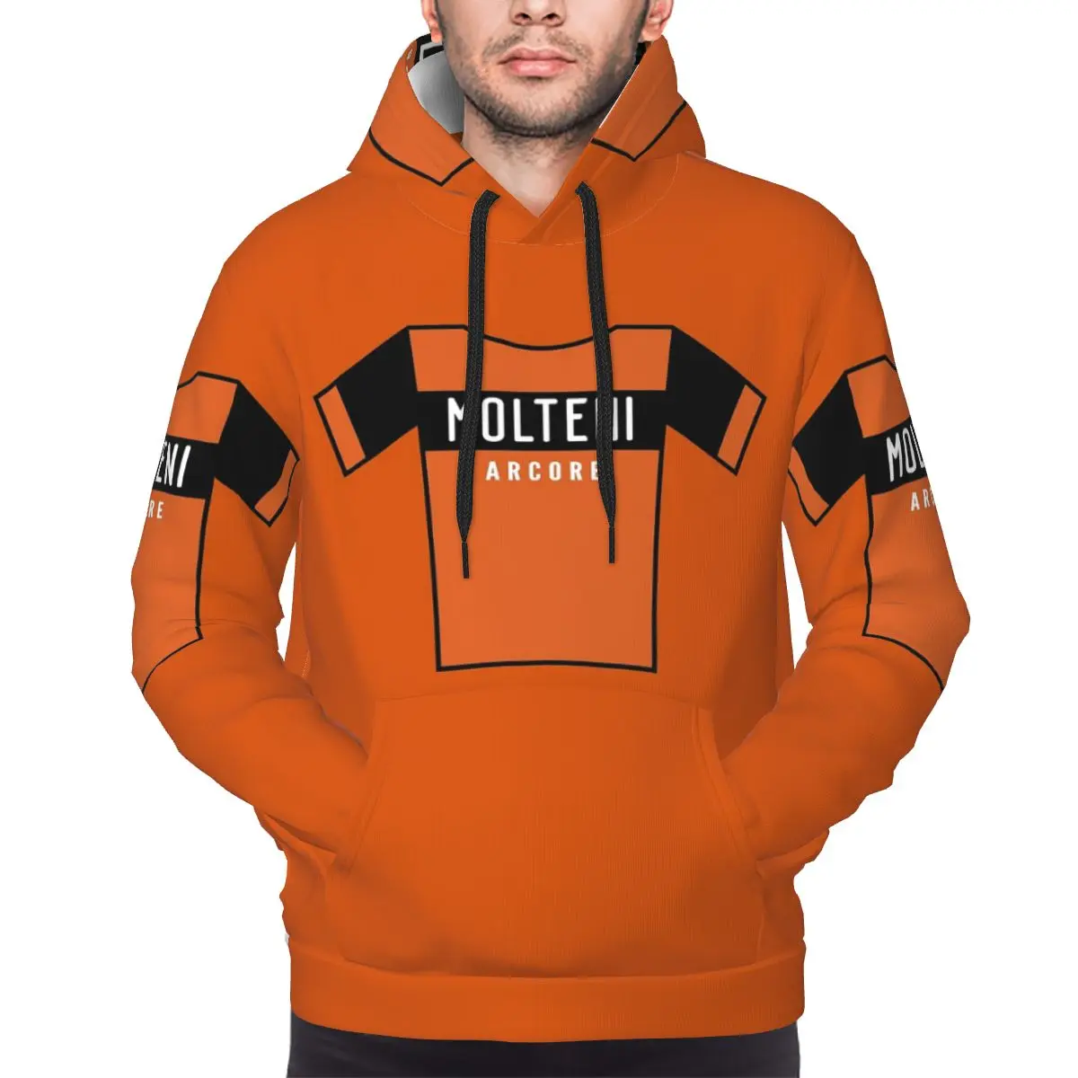 

Коллекция ретро трикотажных изделий - Molteni Толстовки Harajuku Пуловер Осень Зима Мужчины Женщины Толстовки Топы с длинными рукавами