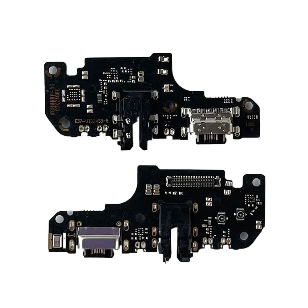 Gefensi USB Charging Port Board Flex Cable Connector For Xiaomi Mi 10T Lite 5G / Redmi Note 9 Pro 5G M2007J17G M2007J17C Chargin