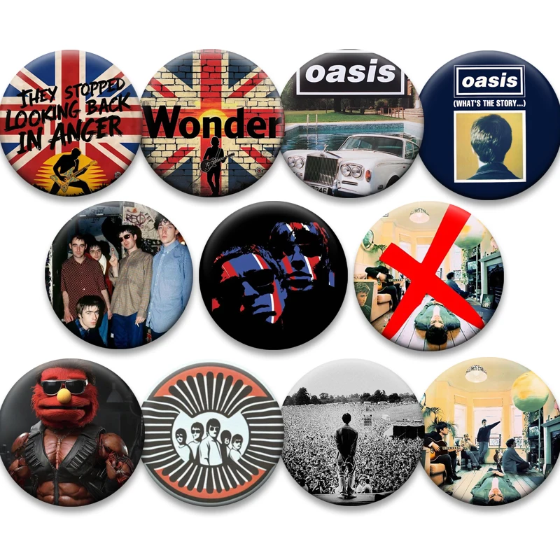 handmade-exquisite-tinplate-enamel-pins-oasis-band-album-logo-badge-music-singer-brooches-for-backpack-clothes-jewelry-decor