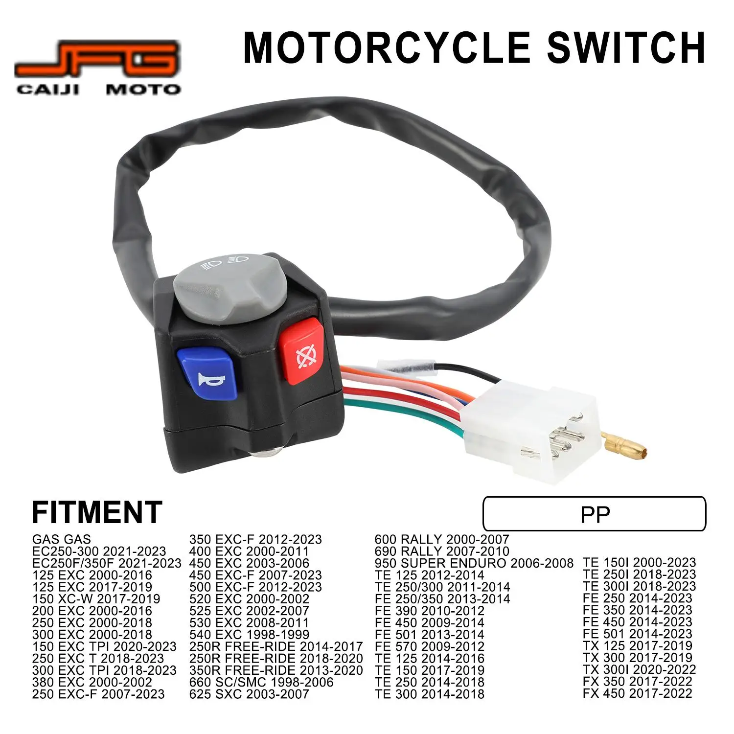 

Motorcycle Switch For KTM EXC XCW EXCF TPI 125 150 200 250 350 450 500 525 530 For Husqvarna TE FE TX FX Dirt Bike Replacement