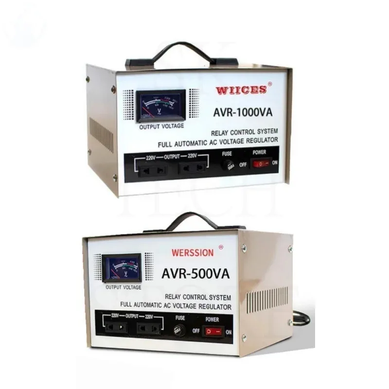 自動電圧調整器 Spider Power AVR 1KVA 交流安定化電源未使用 電圧安定器 AVR-500VA AVR-1000VA 1000 ワット 1KW 1KVA 自動家庭用 AC