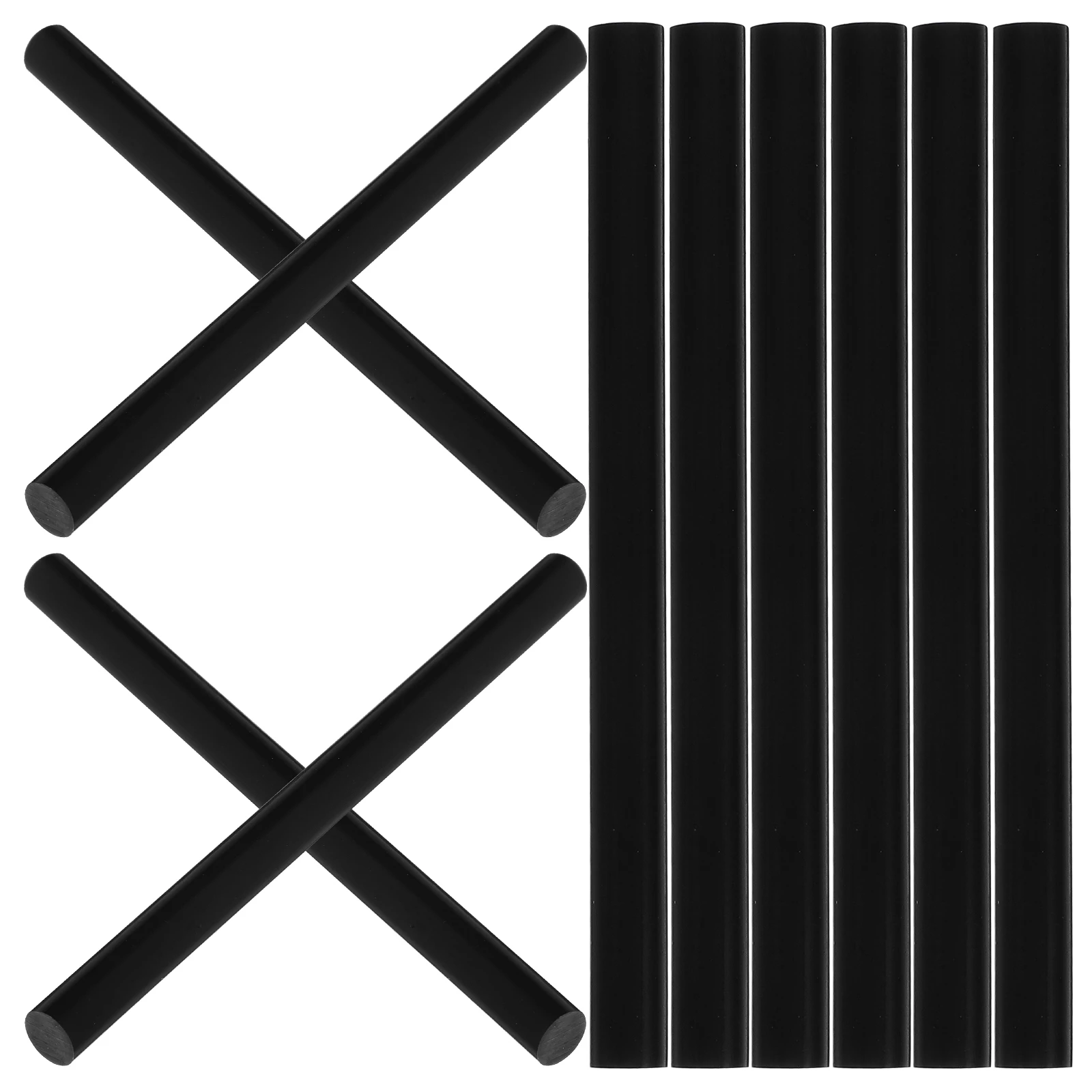 

50pcs Black Glue Sticks Strong Adhesive Craft Decoration Scrapbooking EVA Rods Sealing Craft Glue Stick Hardware