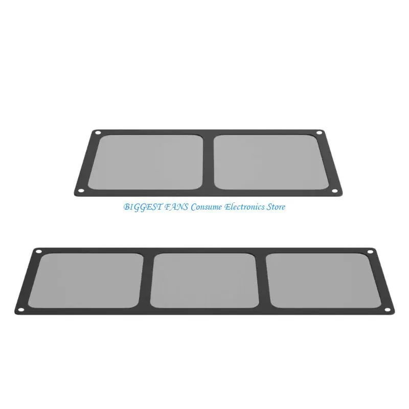 

PC Case Fan Dust Guard 14cm Width Cover PVC Materials Dust Prevention Easy On Attachment