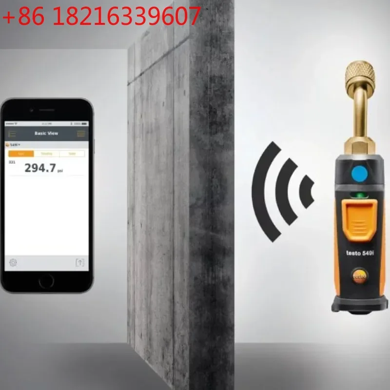 YAO Testo 549i Digital Manifold  High-pressure Gauge Testo 115i Pipe-clamp Thermometer with Operated Via Smartphone