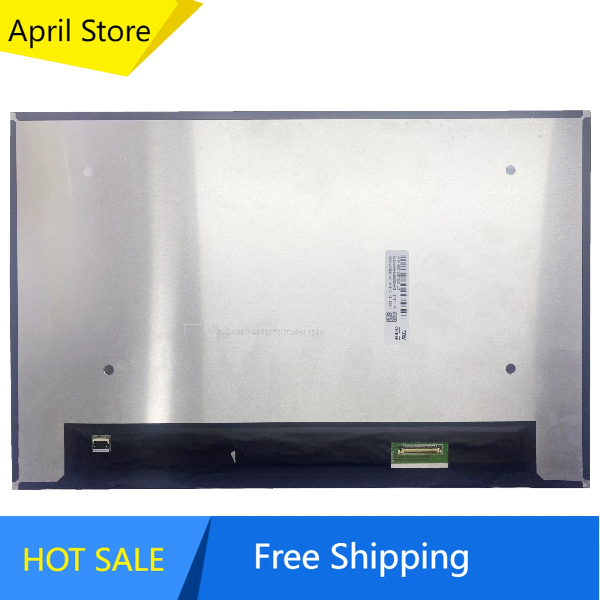 

NV133WUM-N62 NV133WUM N62 13.3'' Laptop LCD Screen Display Panel 1920*1200 EDP 30 Pins