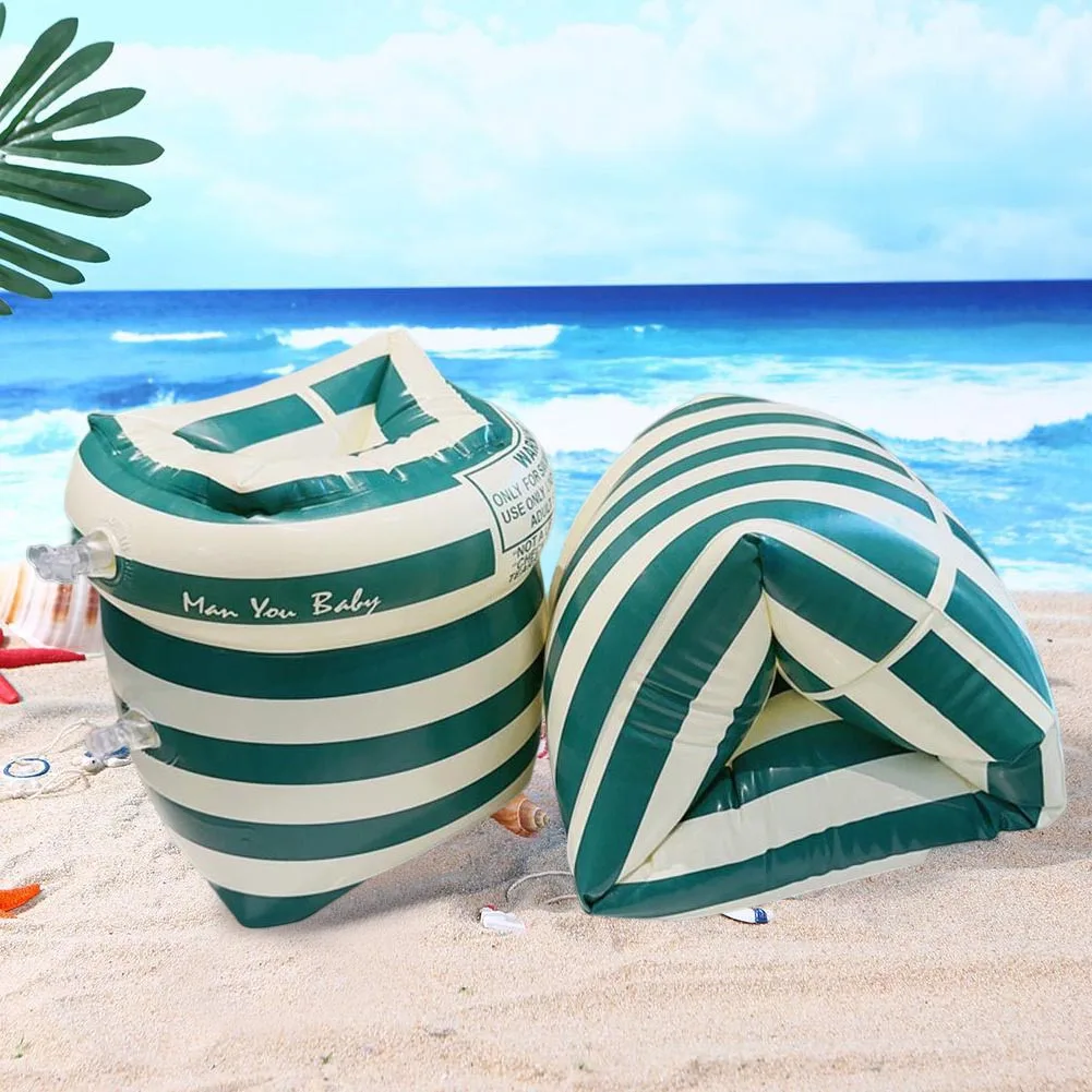 حلقة ذراع عائمة قابلة للنفخ للأطفال والكبار ، حلقات سباحة ، أنبوب ذراع ، سوار ذراع لحمام السباحة ، ملحقات حمام السباحة