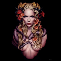 Resin Model figure Bust, 1/10 Run, GK, Fantasy Theme, Unassembled and unpainted kit