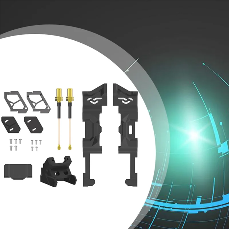 Комплект обновления боковой пластины камеры ABJF-CNC Комплект обновления O4 для F4 DJI O4 Pro Детали дрона FPV