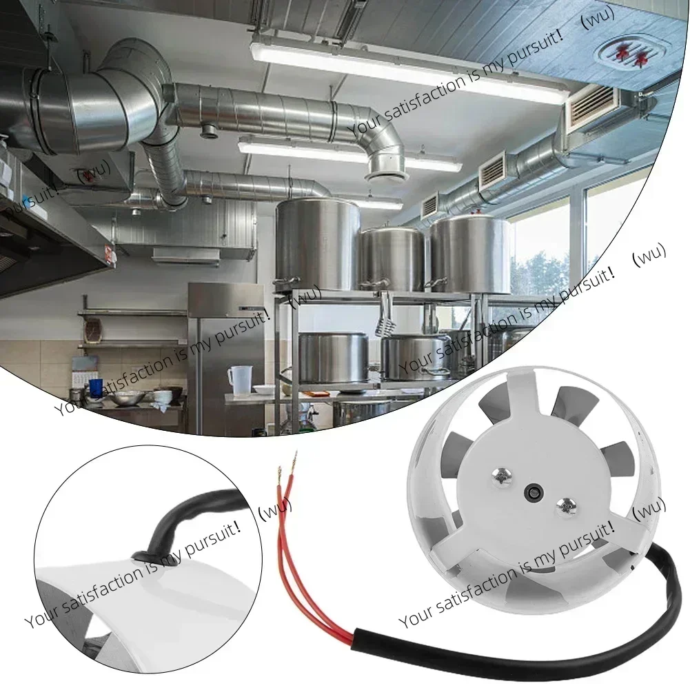 Durable Exhaust Fan Exhaust Fan, Iron Pipe Quiet Smoke Strong Suction 100 mm 140 m ³/H 1PC 20w 220v 50hz Ducted Fan