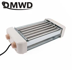 Household Electric Hot Dog Kebab Grill 5 Rods Stainless Steel Roller Sausage Roller Corn Baking Teppanyaki Barbecue Machine Oven