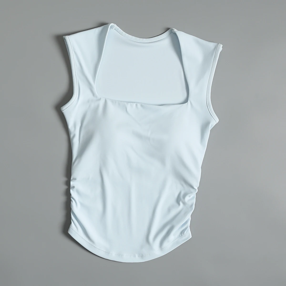 Gilet de yoga mi-long haut de gamme, bonnet fixe intégré pour les seins latéraux, vêtements de course anti-choc