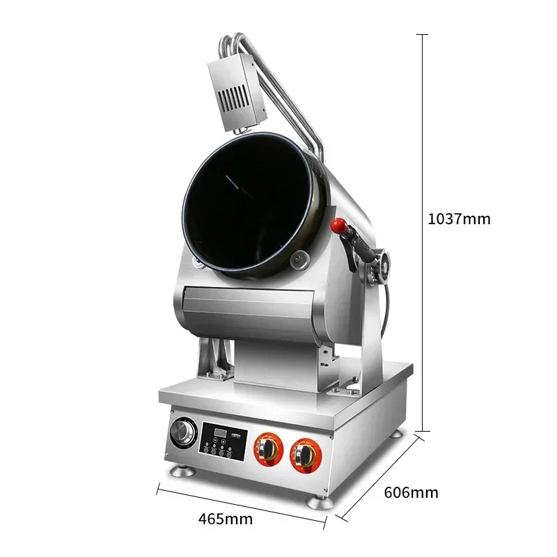 Máquina Automática De Gas Comercial Para Freír Gas Natural Gas Licuado Tipo De Respiración De Fuego Para Freír