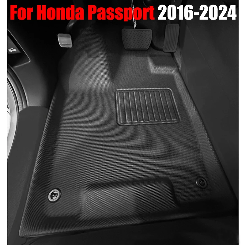 

for Honda Passport 2016-2024 Floor Mats Four Seasons Waterproof 3D Left Rudder Car Floor Liner Trunk Mat