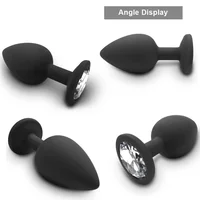 4pcs Soft Silicone Anal Plug Mini Erotic Bullet Vibrator Butt Plug Sex Toy for Men Women Gay Couples Anal Prostate Stimulator - Image 4