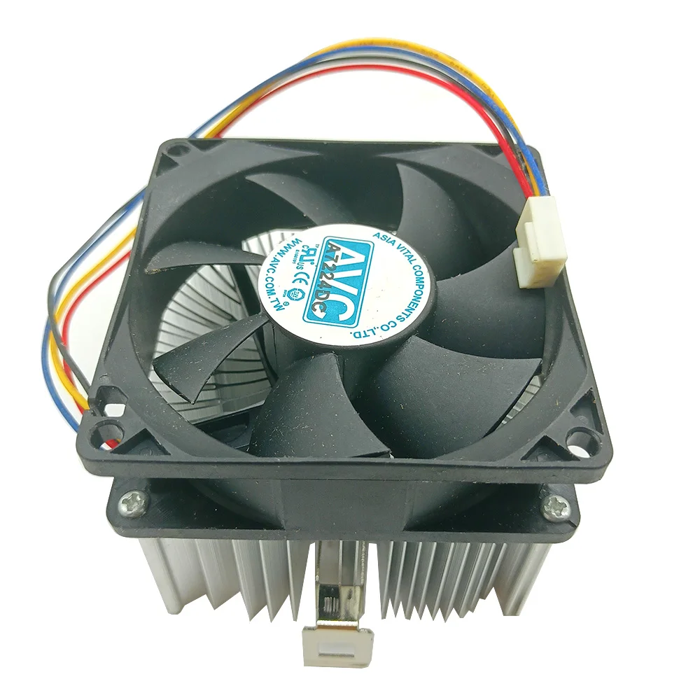 20W 50W 100W High Power Led Light 80*83*65mm Aluminium Heat Sink Cooling Fan