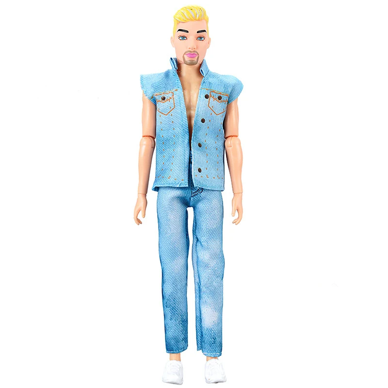 30 cm männliche/weibliche Puppe, komplettes Set, 1/6 Bjd Ken-Puppe mit Kleidung, Mädchen, Anziehspielzeug, Geschenke – Detail 7