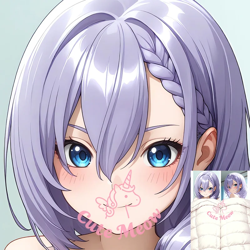 Luna Dakimakura anime DIY girl Double-sided Print Life-size body pillows cover Adult pillowcase
