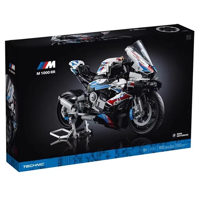 

Miniso 1920PCS Building Blocks Sets New Motorcycle Bricks Toy For Kids Children Adult Christmas Gift 42130