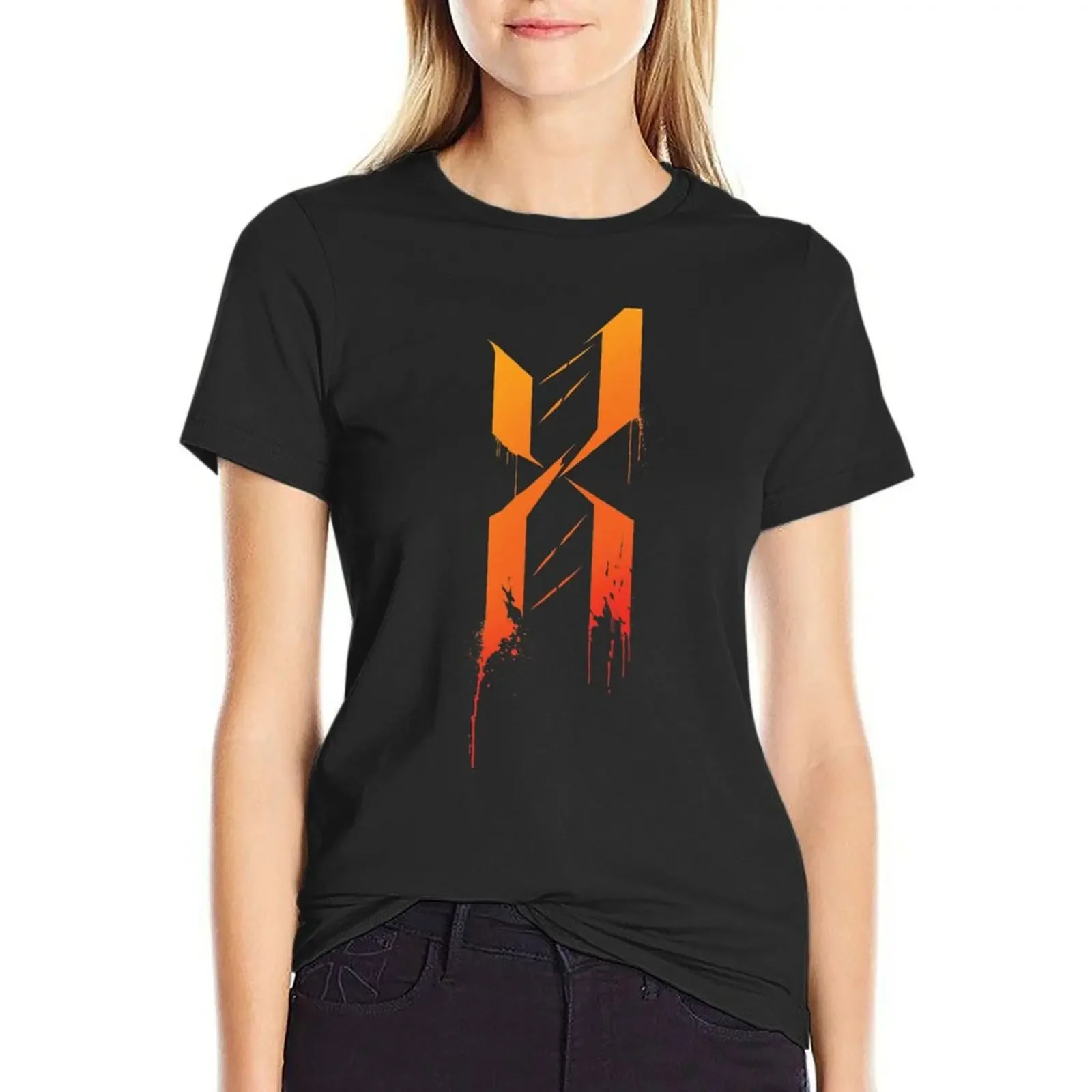 

Arknights - Reunion Logo T-Shirt plain lady clothes summer tops summer blouses woman 2025