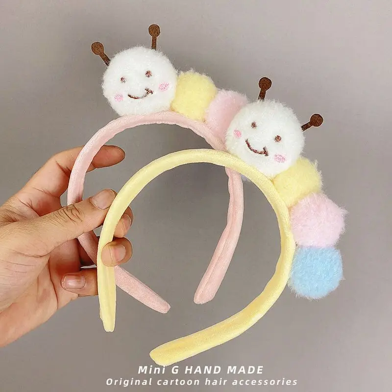 New Caterpillar Cute Cartoon Headband Funny Headband Hair Clip Headdress