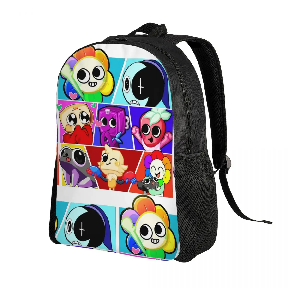 حقيبة ظهر مضحكة لشخصيات العالم من Dandys للرجال والنساء في سن المراهقة في المدرسة الثانوية للأعمال حقيبة كمبيوتر محمول من القماش حقائب رياضية