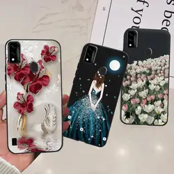 Cute Patterned Cover For ZTE Blade A51 2021 Case Silicone Soft Protection Shell For ZTE Blade A 51 A51 Back Cover Case 6.52 Inch
