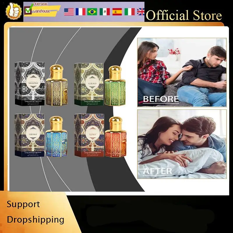 Arabian Perfume Charming Perfume for Women Long Lasting Personal Perfume Oil Fragrance Stylish Arabian Perfume for Women and Men