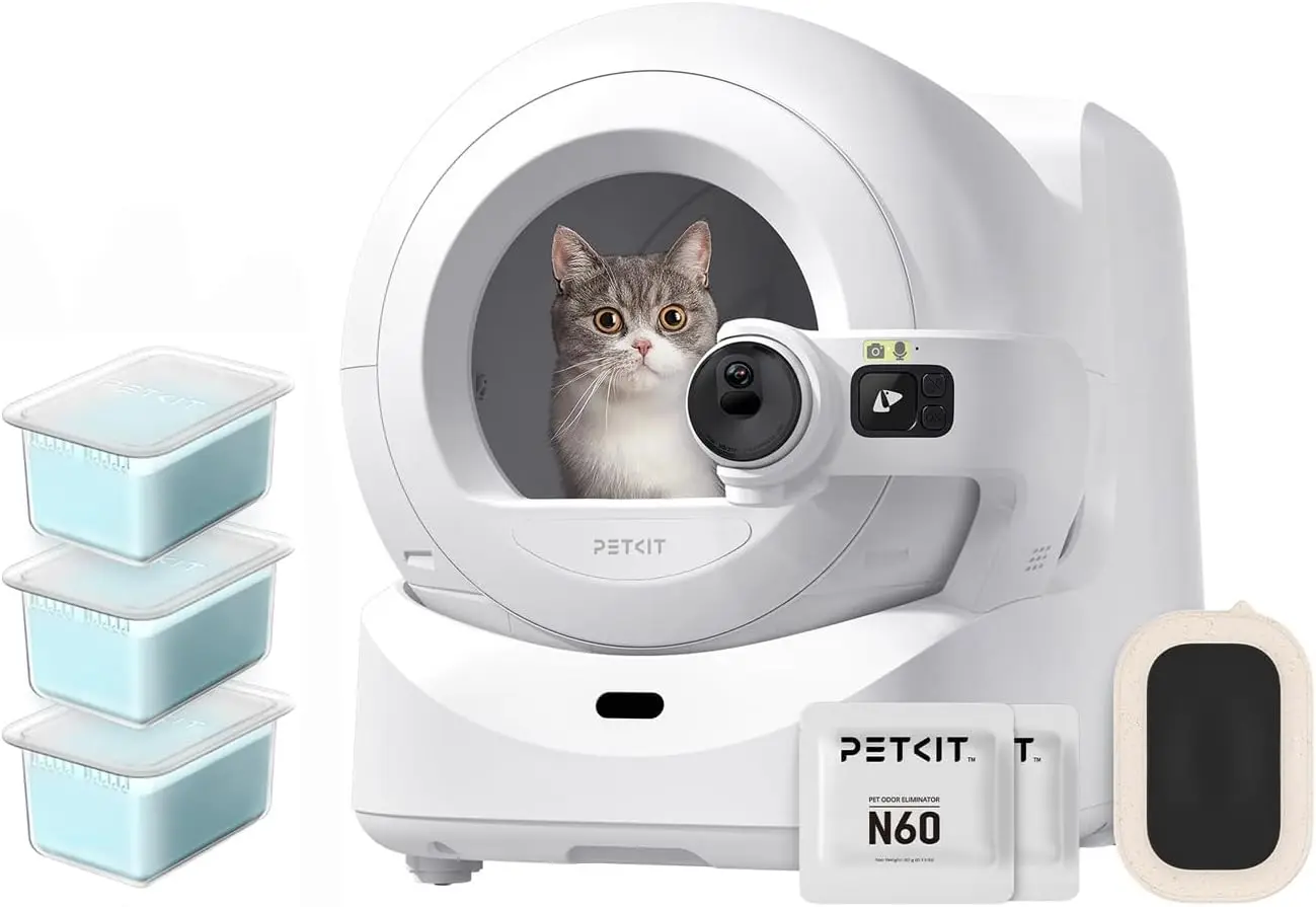 Petkit Pet Odor Eliminator N60 Exclusive for PUROBOT Ultra Self‑Cleaning Cat Litter Box, Cat Toilet Odor Control(Pack of 3)