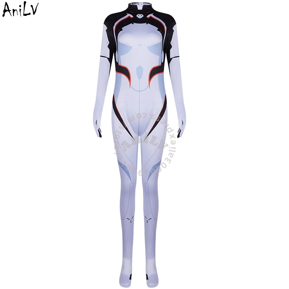 

AniLV Future World Mech Wars AI Robot Mechanical Bodysuit Punk Cyber Outfits Cosplay Costume