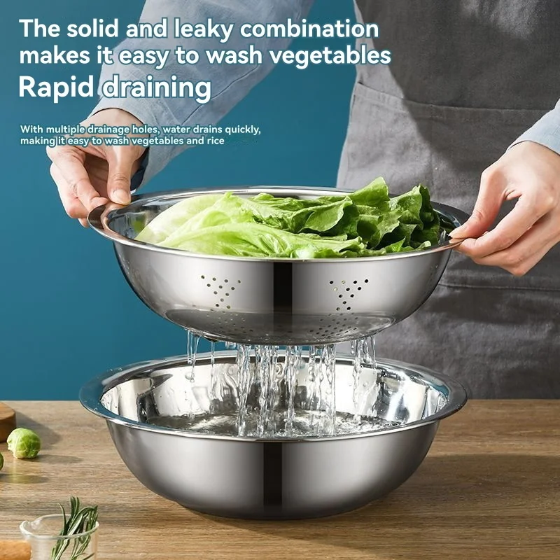 

A25F-Многофункциональная раковина «три в одном» с теркой и сливной раковиной для овощей, подходящая для кухонной сливной раковины