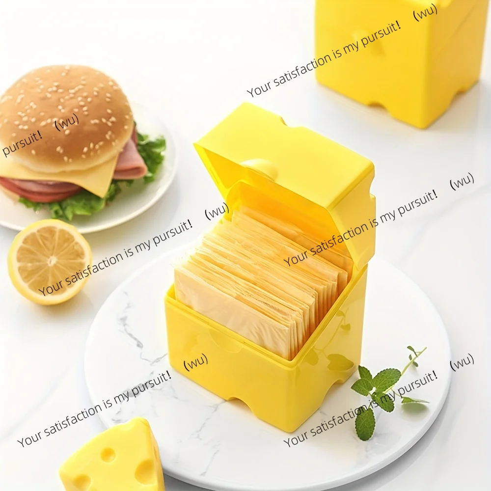 Cheese style storage box, kitchen household daily sorting and storage