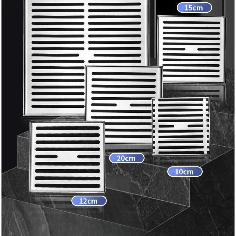 

Многофункциональный трап для пола из нержавеющей стали 304, большой диаметр, устойчивый к запаху, с увеличенным объемом