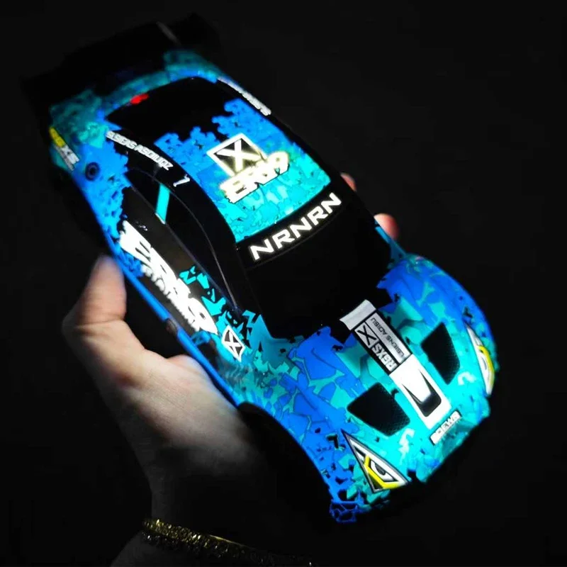 NEW Wltoys 22206 1:22 4WD RC Drift Car with 2.4Ghz Controllable LED Lights Interchangeable Drift or Racing Tires kid's car toy