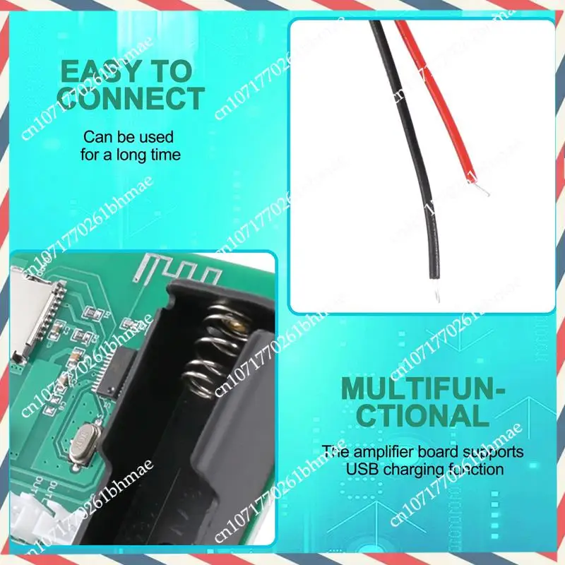 -A21Z Power Amplifier Board XH-A150 Lithium Battery Bluetooth Digital 10W Power DIY Small Speaker Rechargeable