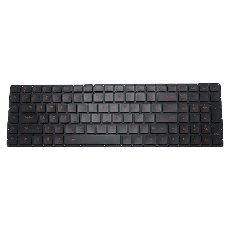 Laptop White Backlit Keyboard For Gigabyte X5 V6 SKB1503-US 2Z703-USX52-G30S REV:A00 English US Black No Frame New