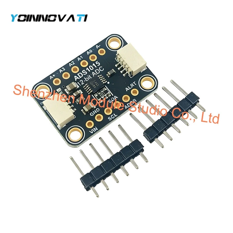 1pcs 3pcs 4-Channel ADS1015 12-Bit ADC Module with I2C Interface