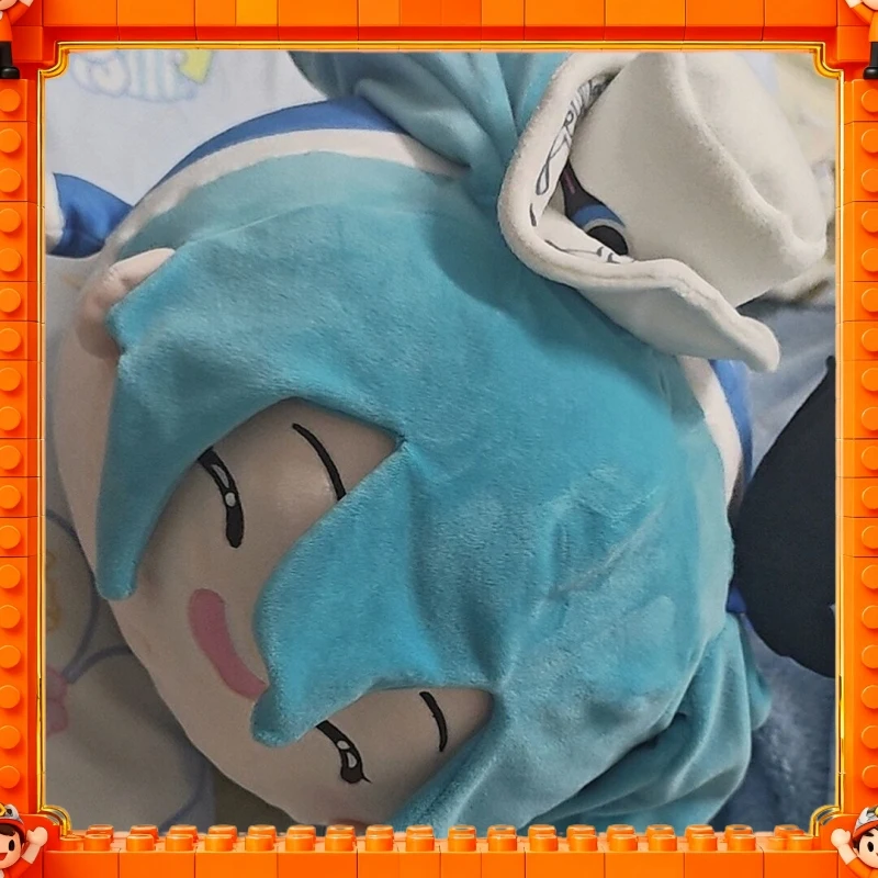 Cuscino Rotondo in Peluche Originale Ldcx Hatsune Miku Concert - Cuscino Giocattolo Imbottito Miku Merchandise Regalo per i Fan