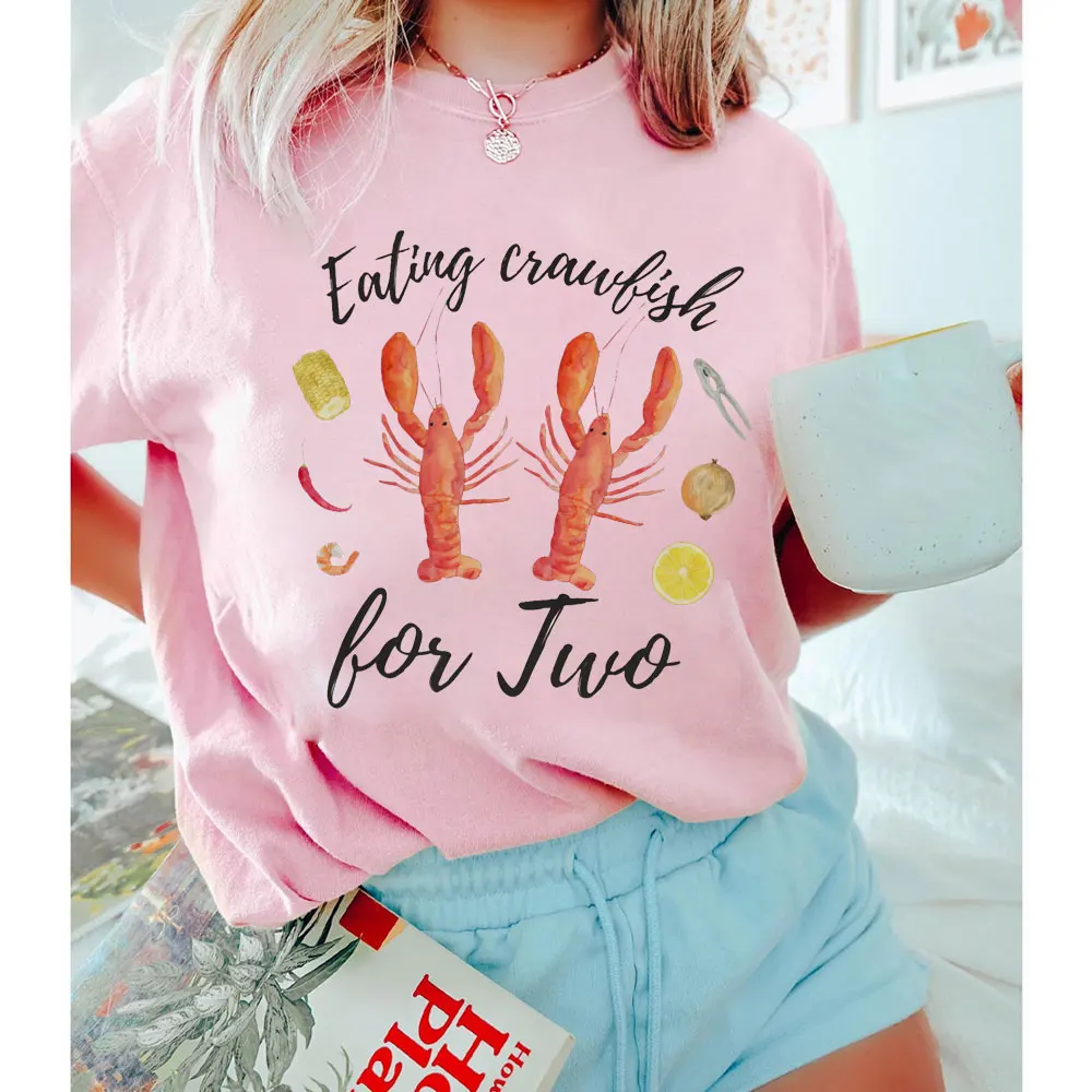

Eating Crawfish Shirt Pregnancy Announcement Crawfish Gender Reveal Expecting Crawfish Boil Baby Shower Louisiana Unisex Tee