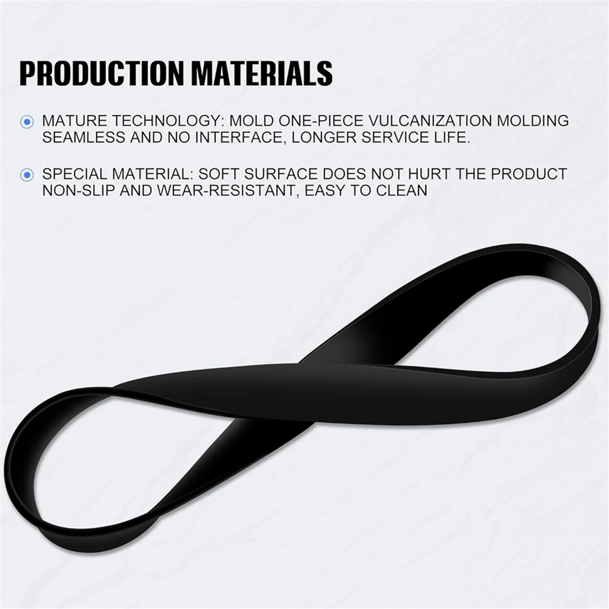 4 قطعة حزام بديل لـ 3071 PowerForce PowerBrush Pet XL، جزء استبدال TurboClean DualPro Pet 1626502 & 1626486