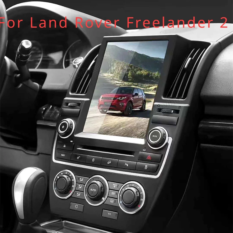 

Автомобильный радиоприемник с экраном Tesla Android для Land Rover для Freelander 2, мультимедийная навигация, монитор Автомобильного головного устройства 13,6 дюймов