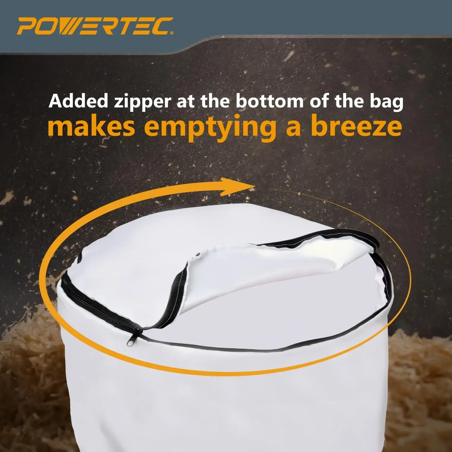 Coletor de montagem em parede com sacos coletores de 1 mícron, coletores para coleta de madeira