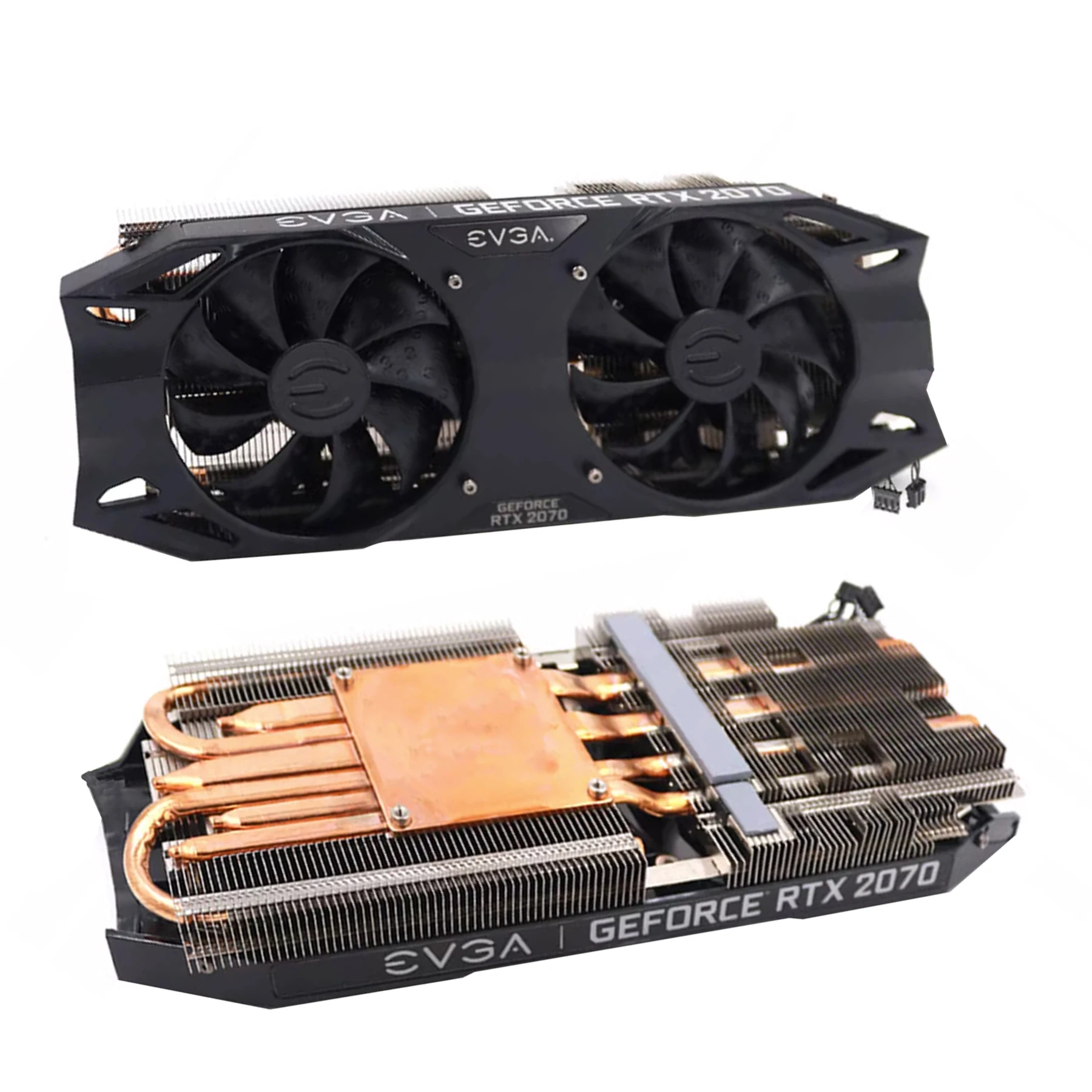 Imagem -02 - Dissipador de Placa de Vídeo para Evga Dissipador de Calor com Moldura Média Rtx2070s Rtx2080s Rtx 2070 2080 Placa Gráfica Super ko