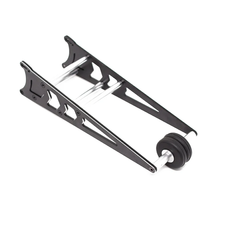 AS96-Suitable For Traxxas Slash 2WD Rustler Tail Wheel Header Wheel Dead Rats Aluminum Header Wheel