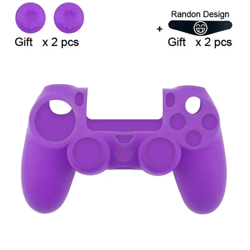 

DATA FROG Anti-Slip Soft Silicone Case For PS4 Controller Shockproof Cover For PS4 / PS4 Pro / PS4 Slim