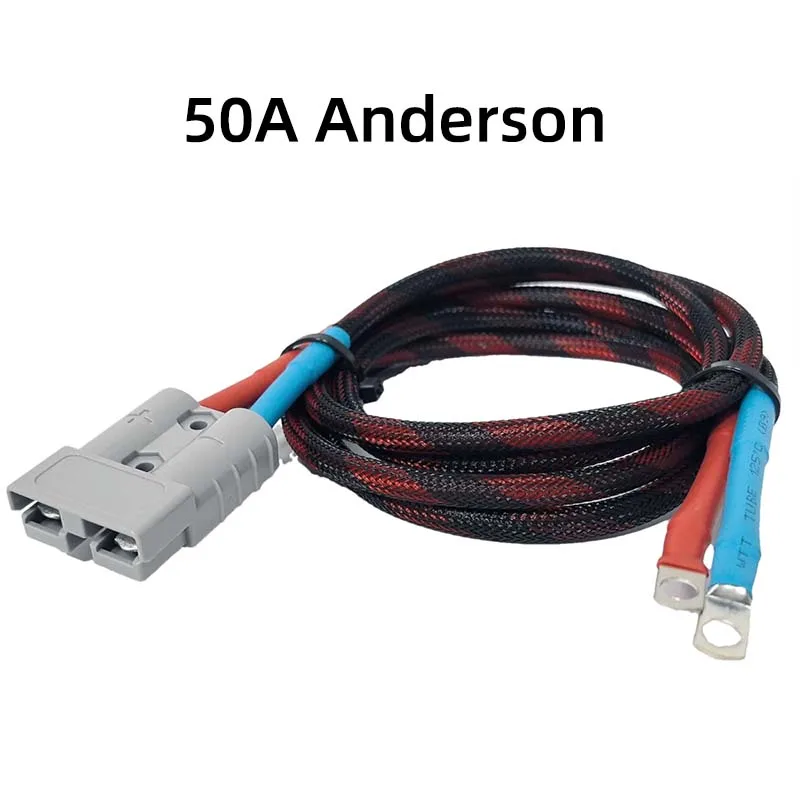 

Вилка Anderson с кабелем 50A120A, соединительный кабель для модификации аккумулятора электромобиля высокой мощности