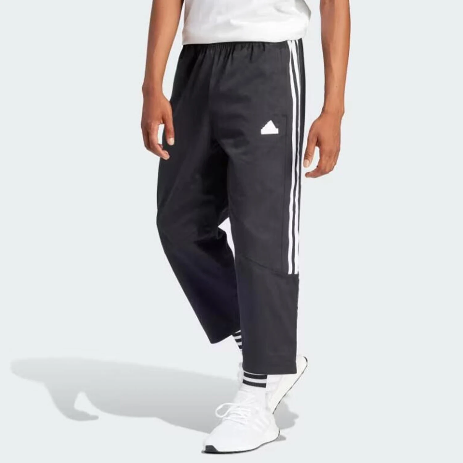 アディダス 正規品 2024 夏新作 メンズ ルーズ カジュアル ロングパンツ IP3792