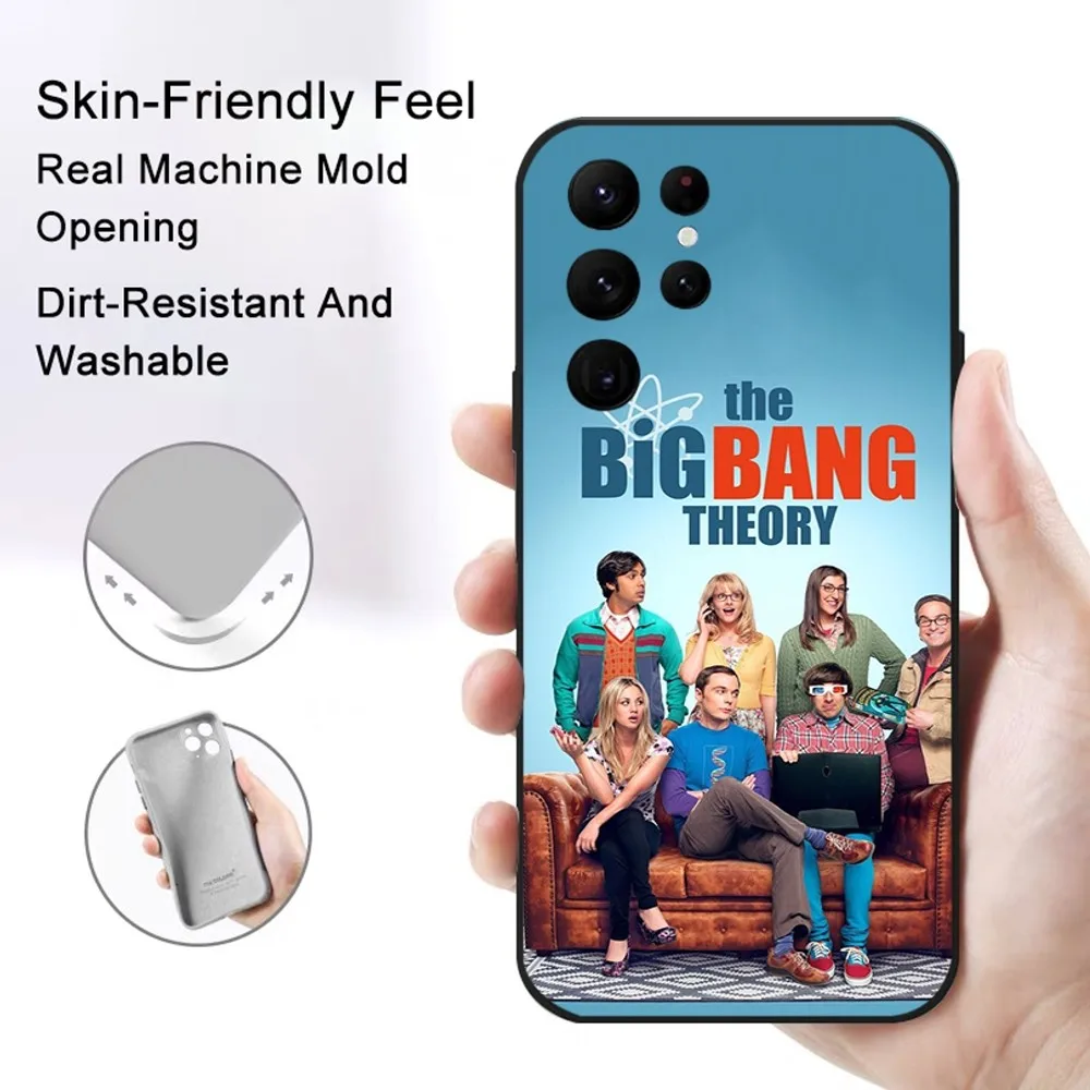 The Big Bang Theory-Y Phone Case Samsung S series s20 s21 s22 s23 s24 FE Plus Ultra TPU Soft to Skin-friendly case