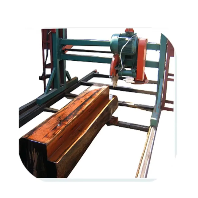 Mobile Horizontal Band Sawmill Log Cutting Wood Sawing Machine for Timber Lumber Board Processing Forestry