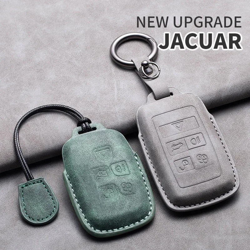 

Car Key Case Cover For Land Rover Range Rover Sport Evoque Velar Discovery 5 Jaguar XE XF E-Pace F-Pace A9 A8 A9 X8 XJ XFL XJL